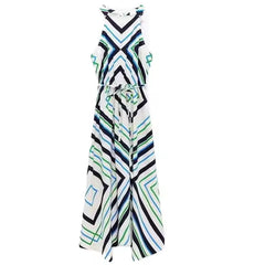 Women'S Asymmetrical Lapes Dress, Chic Sleeveless, All-Match, Casual Long Dress, Summer Fashion, New, 2024